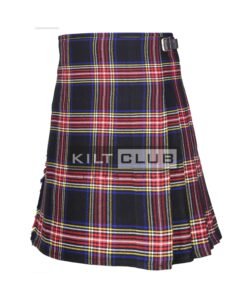 Alternative view of Stewart Black Tartan Kilt