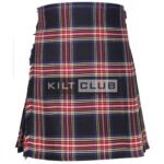 Stewart Black Tartan Kilt