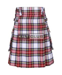 Stewart Dress Tartan Utility Kilt