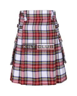 Stewart Dress Tartan Utility Kilt