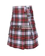Stewart Dress Tartan Utility Kilt - Image 3