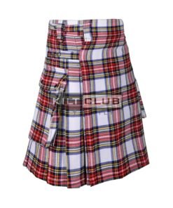 Alternative view of Stewart Dress Tartan Utility Kilt
