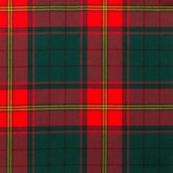 Ulster Red Irish Tartan Fabric