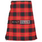 Ulster Red Modern Tartan Kilt