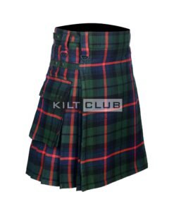 Alternative view of Urquhart Broad Red Modern Tartan Kilt