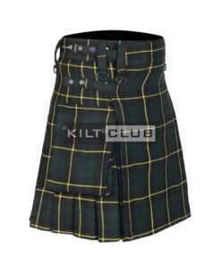 Alternative view of Wallace Hunting Tartan Utility Kilt