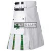White Cotton - Irish Tartan Hybrid Kilt