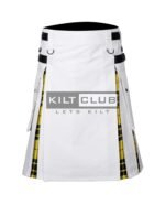 White Cotton – MacLeod of Lewis Tartan Hybrid Kilt