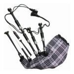 Highland Bagpipe Scottish Silver Mounts