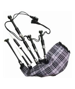 Highland Bagpipe Scottish Silver Mounts