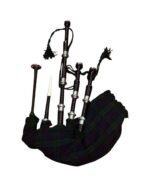 Scottish Black Watch Highland Bagpipe silver Mounts
