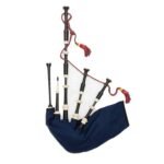 Scottish Duncan MacRae Blue Bagpipes