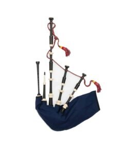 Scottish Duncan MacRae Blue Bagpipes