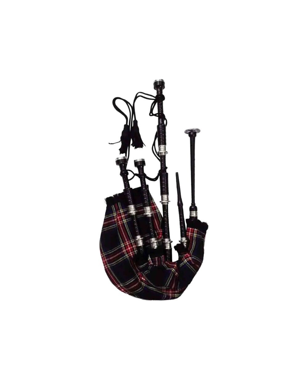 Highland Great Bagpipes Rosewood Silver Scottish