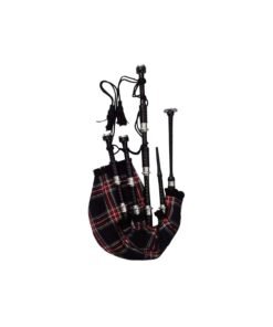 Highland Great Bagpipes Rosewood Silver Scottish