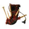 Scottish Playable Bagpipes Stewart Black