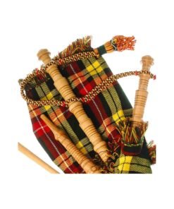 Alternative view of Handcrafted Scottish Bagpipes Miniature Musical