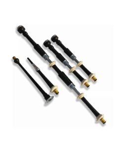 Alternative view of Scottish Highland Bagpipes Engraved Slides and Ferrules