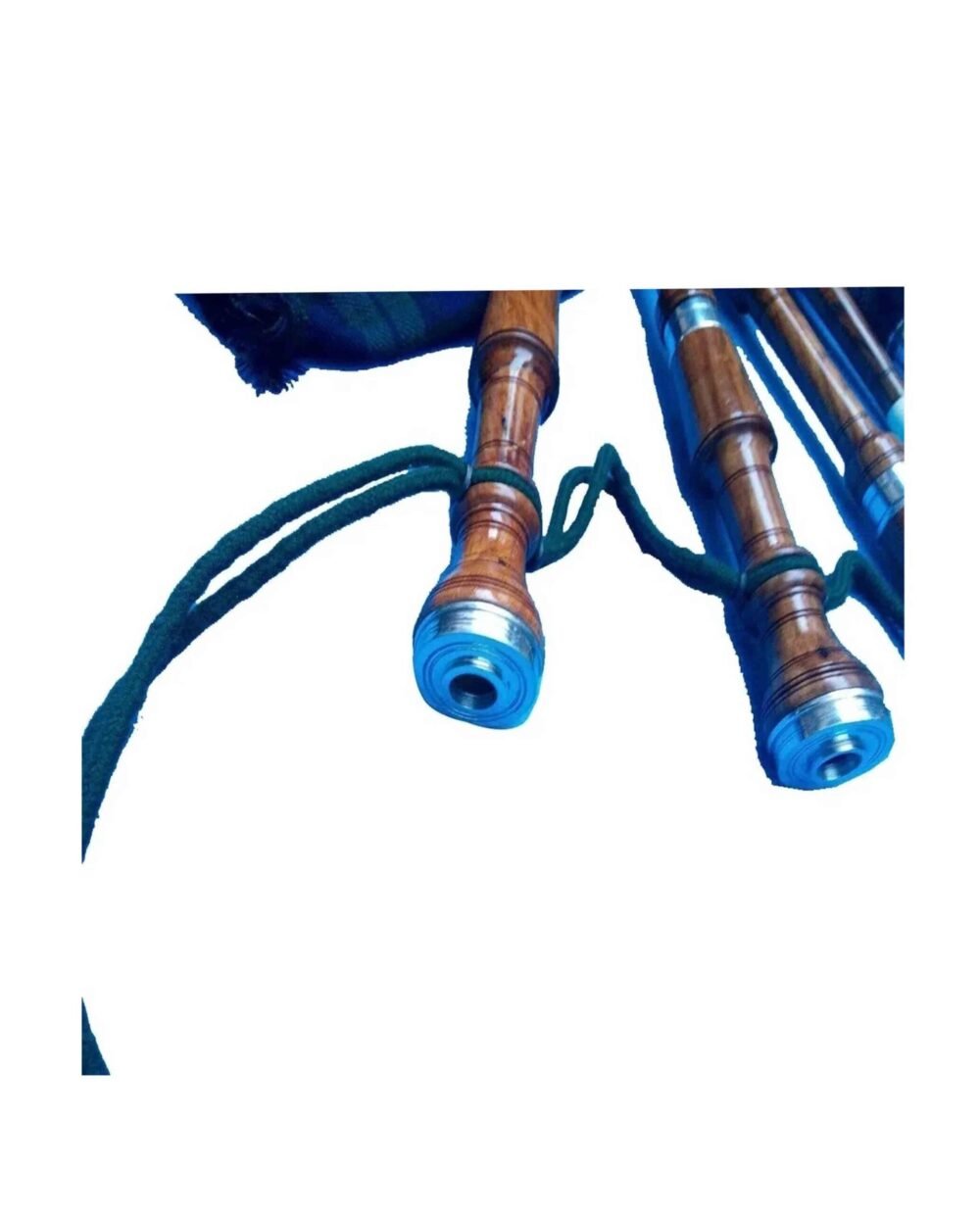 Scottish Highlands Bagpipes Silver Mounts