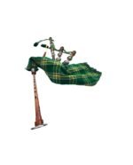 Great Highland Scottish Bagpipes Silver Mounts - Image 3