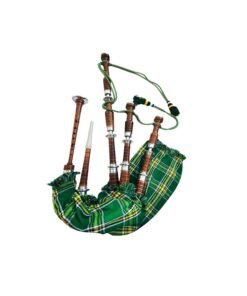 Great Highland Scottish Bagpipes Silver Mounts