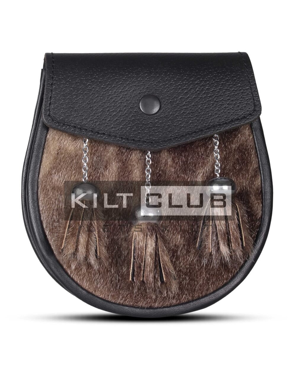 Brown Seal Fur Semi Dress Sporran