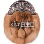 Bronze Highland Cow Red Fox Fur Sporran