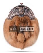 Bronze Highland Cow Red Fox Fur Sporran