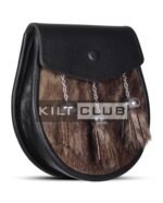 Brown Seal Fur Semi Dress Sporran - Image 3