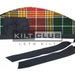 Buchanan Muted Tartan Cap