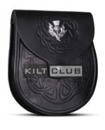 Thistle Emblem Full Embossed Day Sporran - Image 2