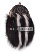 Bronze Thistle Skunk Fur Full Dress Sporran - Image 3