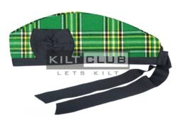 Irish Green Tartan Cap