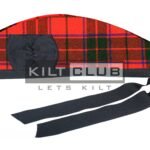 Scottish Rose Tartan Cap