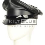Black Leather Muir Hat