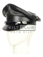 Black Leather Muir Hat