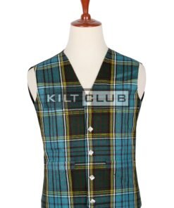 Anderson Tartan 5 Buttons Argyll Waistcoat