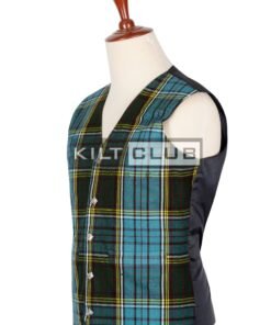 Anderson Tartan 5 Buttons Argyll Waistcoat