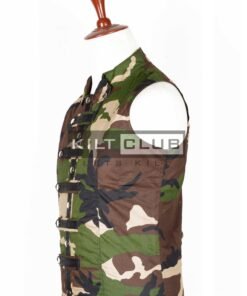 Alternative view of Army Camo Waistcoat