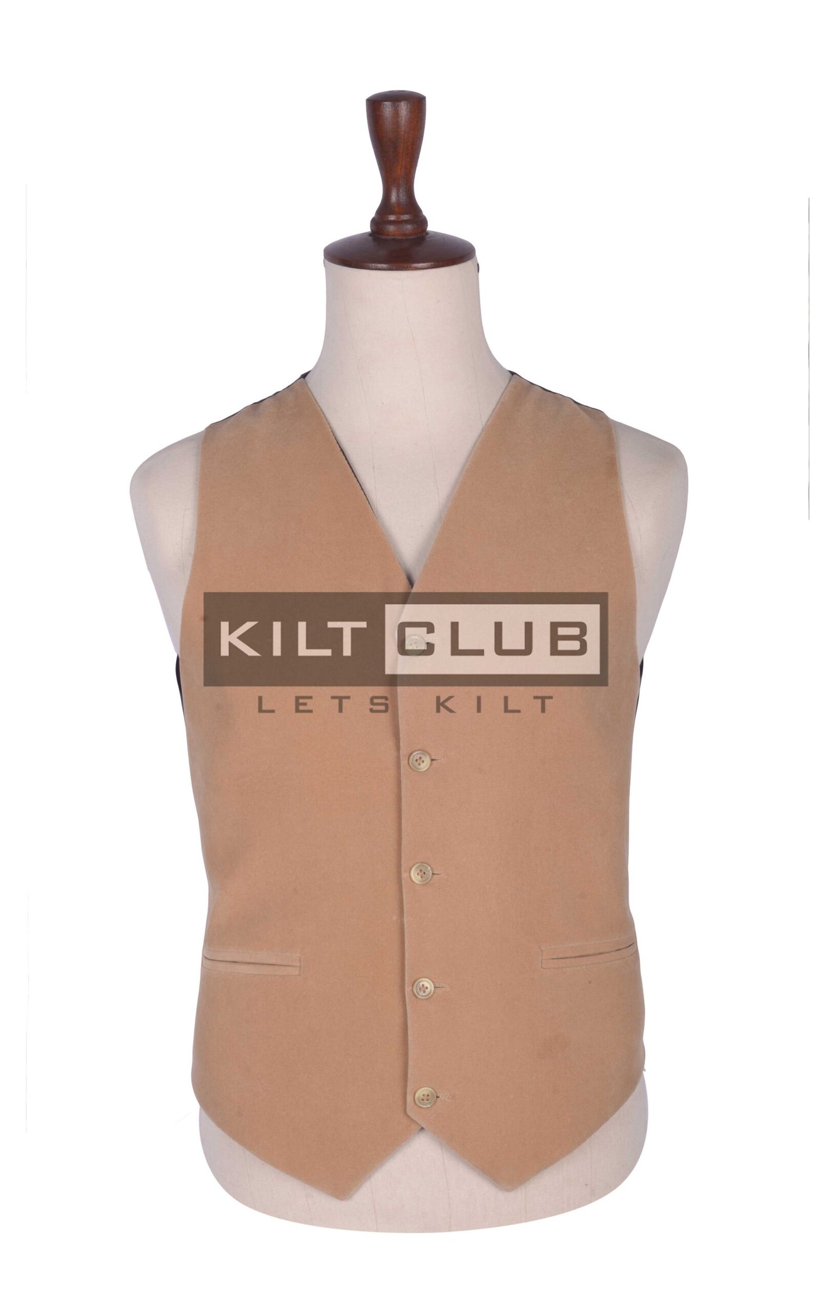 Ascot Scoop Double-Breasted Waistcoat