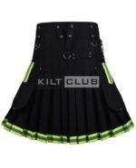 Black Cotton Fire Department Utility Kilt - Image 3