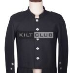 Black Serge Wook Kenmore Doublet Jacket