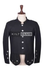 Black Serge Wook Kenmore Doublet Jacket