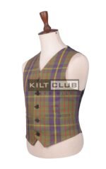 Cameron Hunting Ancient Tartan Waistcoat - Image 3