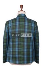 Black Stewart Scottish Jacket - Image 4