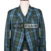 Black Stewart Tartan Scottish Jacket