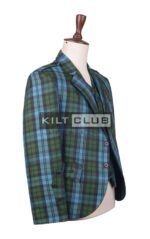 Black Stewart Scottish Jacket - Image 2