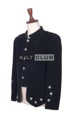 Black Velvet Kenmore Doublet Jacket - Image 2