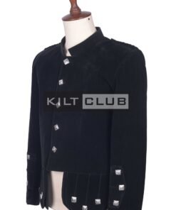 Alternative view of Black Velvet Kenmore Doublet Jacket