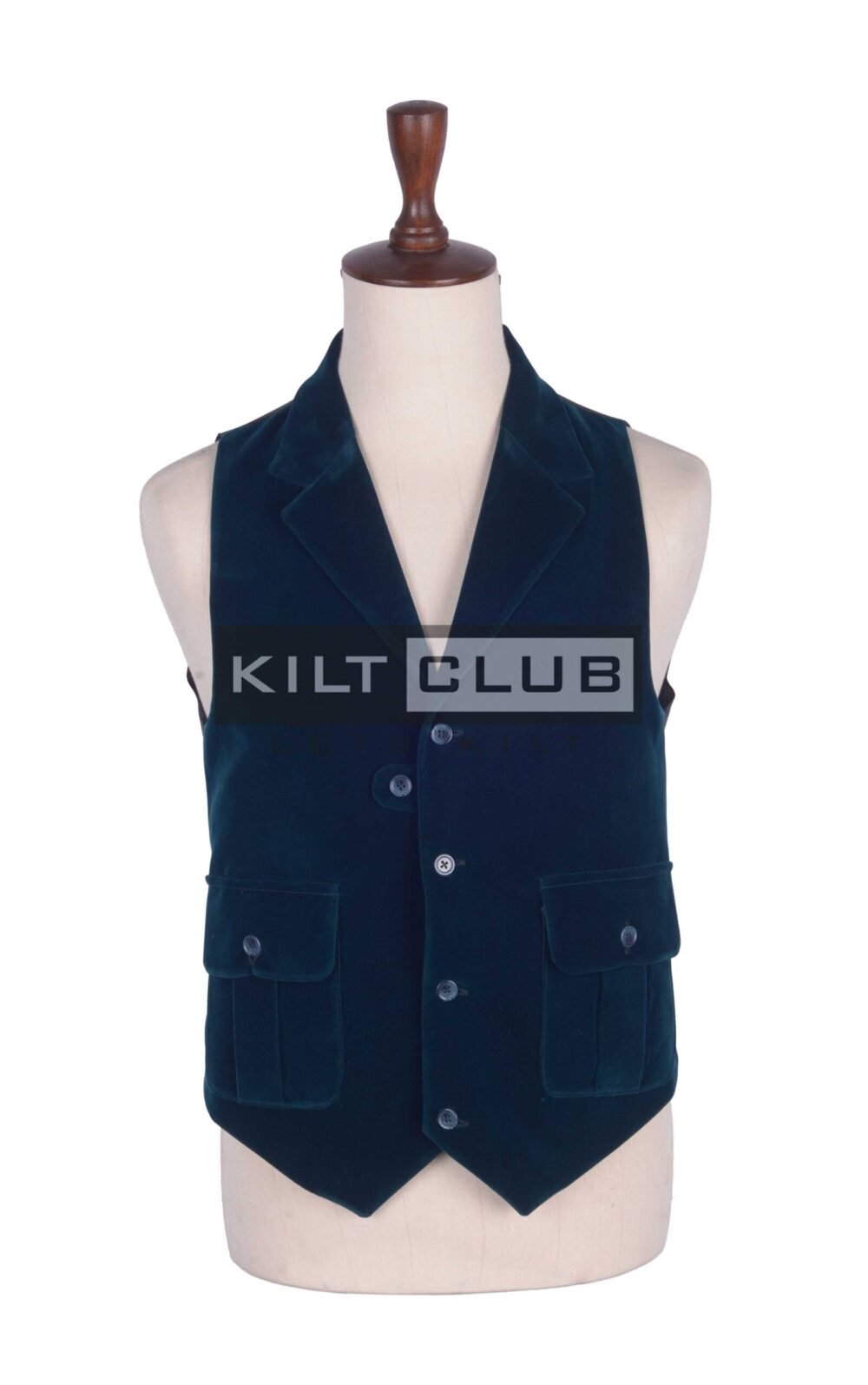 Black Velvet Waistcoat